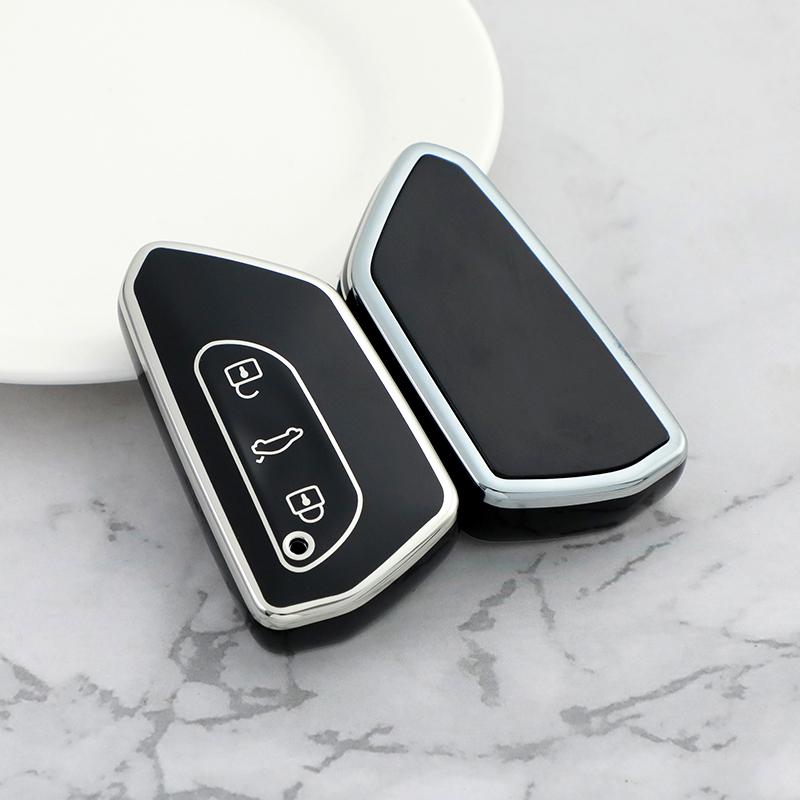 TPU Car Remote Key Case Cover Shell Fob For VW Volkswagen Golf 8 2020 Skoda Octavia A8 2021 SEAT Leon MK4 Accessories