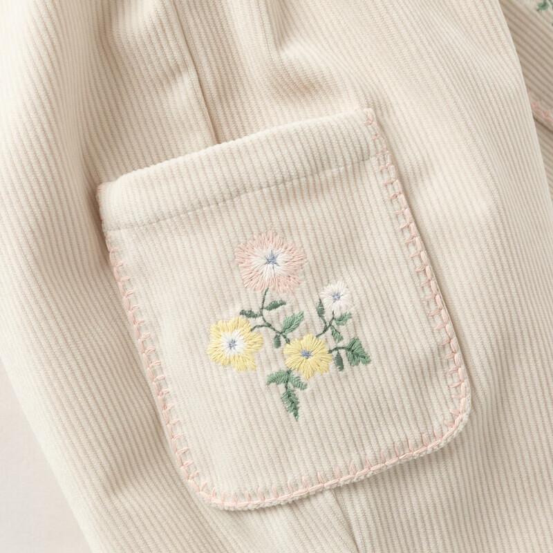 DAVE & BELLA Girls' Corduroy Lined Winter Trousers