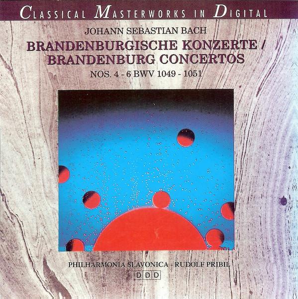 

CD JOHANN SEBASTIAN BACH Brandenburgische Konzerte Branden 50621662 Classical Maste 1997 Japan Classical Used