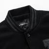 Baseball Coat Jacket Men's  And Winter New Casual Color Inserted Wool Coat