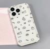 Luxury Shockproof  Phone Case For iPhone 15 Funda iPhone 11 15 14 16 Pro Max 12 13promax 14promax Hard Plastic IMD Animal Cover