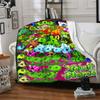 Plants Vs. Zombies Customize Your Name Blanket Cozy Customizable Blanket Comfortable Versatile for Nap Seaside Living Room Picnics