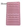 Family Friendly Baking Gadget Silicone Chocolate Mold, 20 Cavities Non-stick Flexible Tray, Heat Resistant Reusable Snack Bar Maker Food-grade