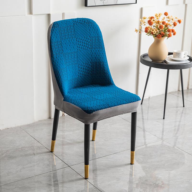 

Бытовой чехол для обеденного стула Пылезащитный чехол Чехол для стула обеденного стола Эластичный чехол для табурета Бытовой Всевключающий Жаккардовый Чехол для маленького стула с изогнутой спинкой Consult Merchant