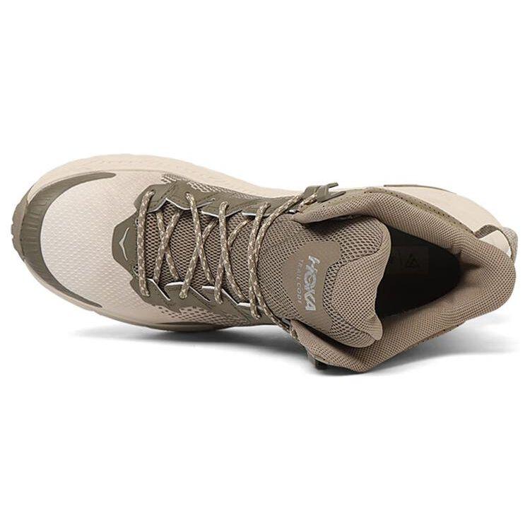 HOKA One One Comfortable Versatile Shock Absorbing Durable Mid-Top Hiking Shoes Men Hiking Shoes Brown 1123165-DEGG