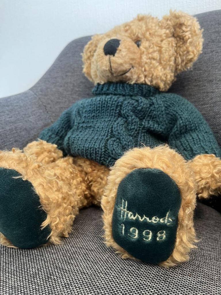 [USED] Harrods 1998 Teddy Bear, Year Bear, Christmas Bear