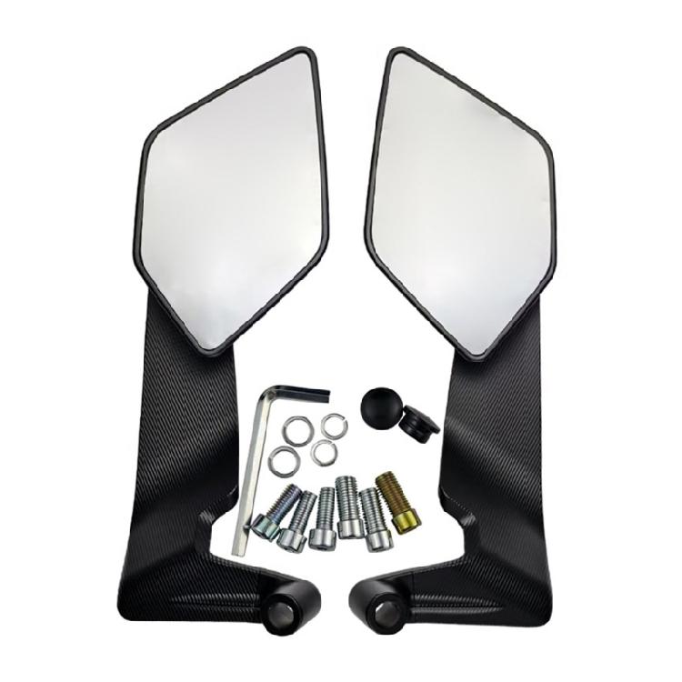 

2pcs High Durability Sportbike Rear View Mirrors Designed for Shock Resistance and Easy Installation on Multiple Models 1