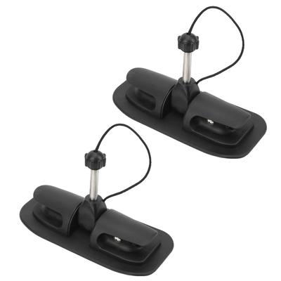 1 Pair Oar Holder Paddle Lock Support Universal for Inflatable Boat Kayak Canoe Dinghy Raft 0.4in Iron Core