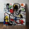 Abstract Canvas Painting Joan Miro