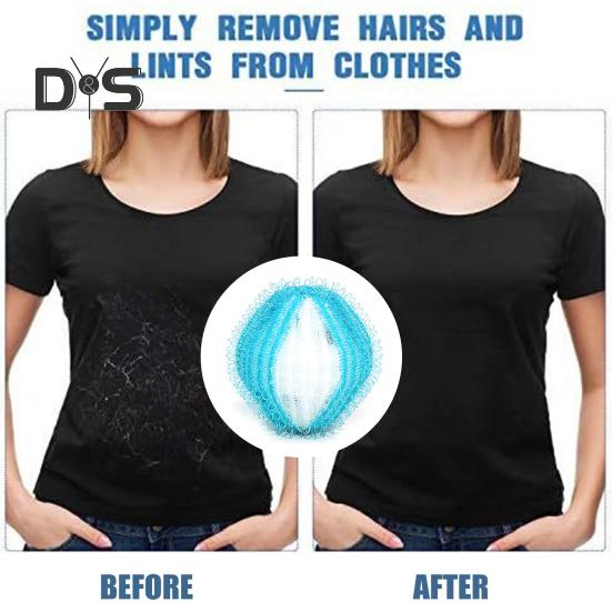 12/16/20Pcs Pet Hair Removal Balls Reusable Laundry Dryer Balls Space-Saving Design Speed Up Drying Time Laundry Ball