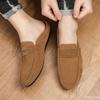 Fashion Summer new casual single shoes with soft soles fashionable comfortable for walking not tiring Simple versatile men's flat shoes