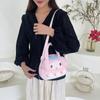 Mignon en peluche petit sac jouet poupée sac à bandoulière dessin animé peluche sac à main sac bandoulière