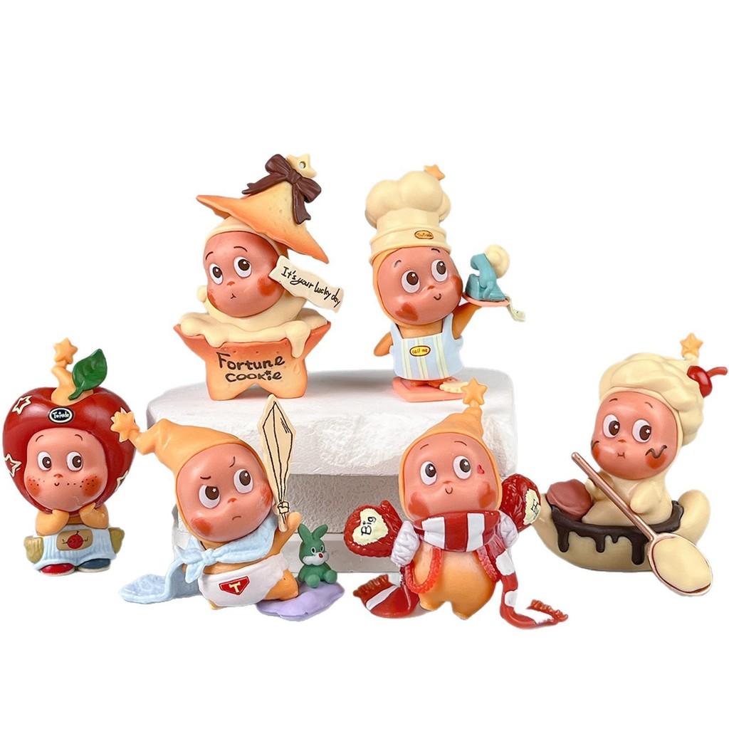 Serie di Figure da Collezione in PVC Twinkle Twinkle con Personaggi Nascosti per Fan di Anime e Regali