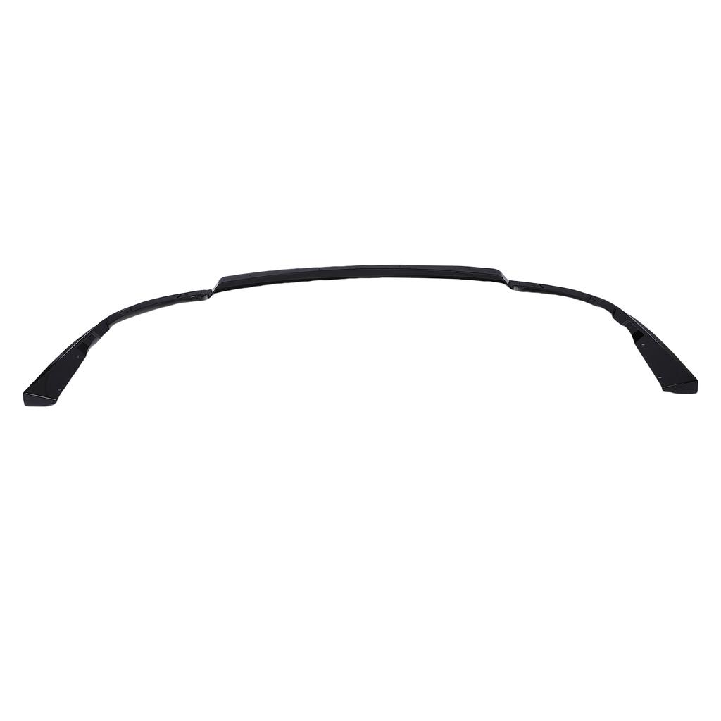 Front Bumper Lip Chin Spoiler 3 Sections Replacement for Subaru Impreza WRX STI 2004 2005 Glossy Black