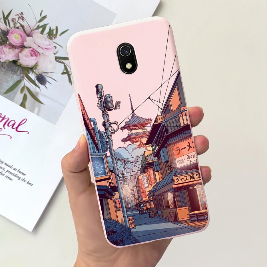 For Xiaomi Redmi 8A Case Stylish Candy Painted Cover Soft Silicone Phone Case For Xiaomi Redmi 8 8A Redmi8 A Bumper 6.22'' Shell