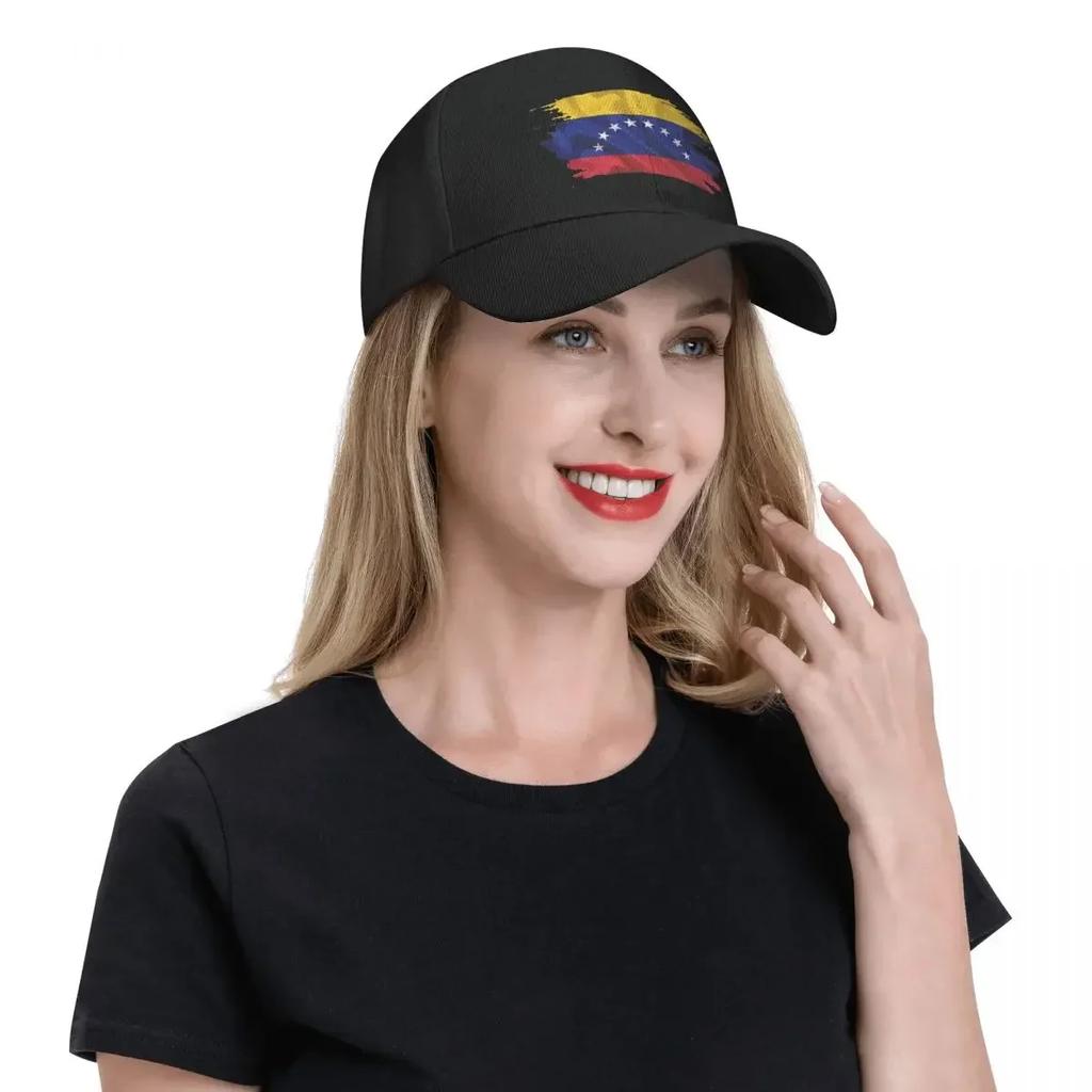 Venezuela Flag Baseball Caps Adult Hip-Hop Sun Hat Venezuelan Dad Hat Adjustable Polyester Sun Hats Summer Hat
