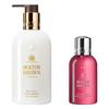 Molton Brown Desert Rose Body Lotion & Fiery Pink Pepper Shower Gel Set