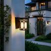 IP54 Rating Solar Wall Lights Waterproof Intelligent Wall Sconce Decorative LED Solar Lamp  Patio