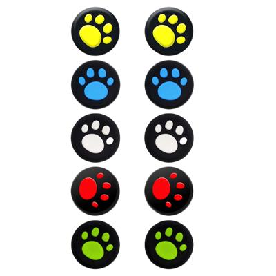 Cat-Claw Joystick Caps Soft Silicone Thumb Grips Caps for Steam Deck Kawaii-Button Cover Skin Decal Accessories 5 Pair
