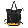 Schoolbag original daily versatile transparent bar two-dimensional messenger shoulder pain bag women's tutoring bag large capacity niche