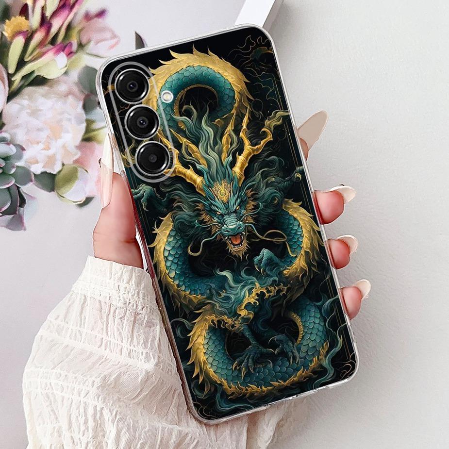 For Samsung Galaxy A17 5G Case SM-A176B New Cat Butterfly Painted Cover Soft Slim Phone Case For Samsung A17 A 17 5G Fundas Bags