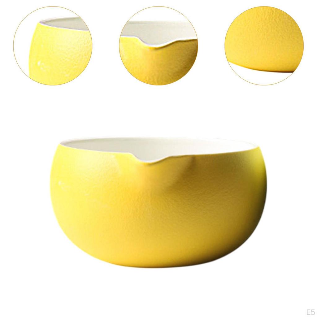 Bol Matcha Accesorii Ceramice cu Cioc de Turnare Amestecare Ceai pentru Acasă Birou