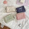 52261 Large Capacity Bow Three-dimensional Cosmetic Bag Storage Bag Internal Layered Card Bag Cosmetics Storage Bag