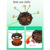 4/6/8/10#String Hook Fishing Bait Cage 6 Hook Carbon Steel Line Group Feeder Sinker New Design Square Bait Shape Fishing Spring Bait Cage