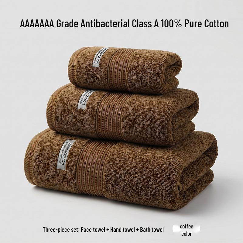 Asciugamano da bagno premium 100% cotone: Spesso, Morbido, Assorbente, Antibatterico, Ricamato per Uso Domestico e Alberghiero