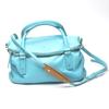 Shoulder Bag Handbag Shoulder Bag Sky Blue Women Used