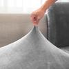 Light Gray Velvet Sofa Seat Cover 95-135 [22Sl2]