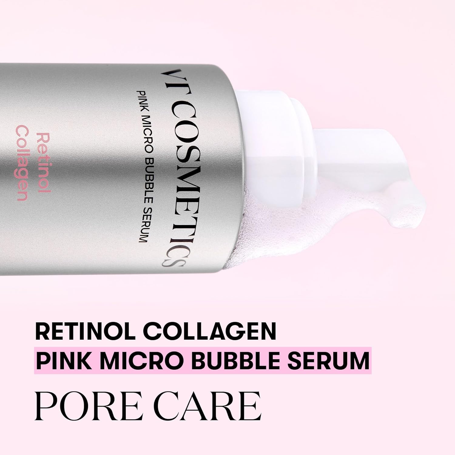 Retinol Collagen Pink Micro Bubble Serum 2.36fl.oz/70ml