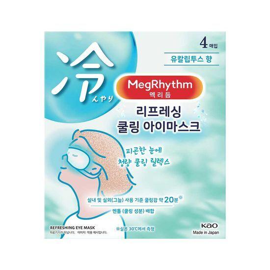 MegRhythm Refreshing Cooling Eye Mask 4P