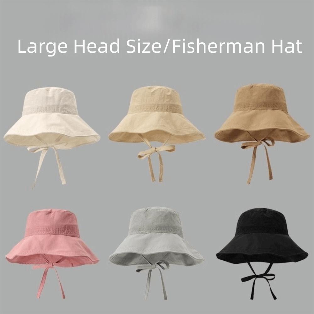 Wide Brim Sunscreen Bucket Hat UV Protected Sun Hat Fisherman Hat for Summer Outdoor Activities