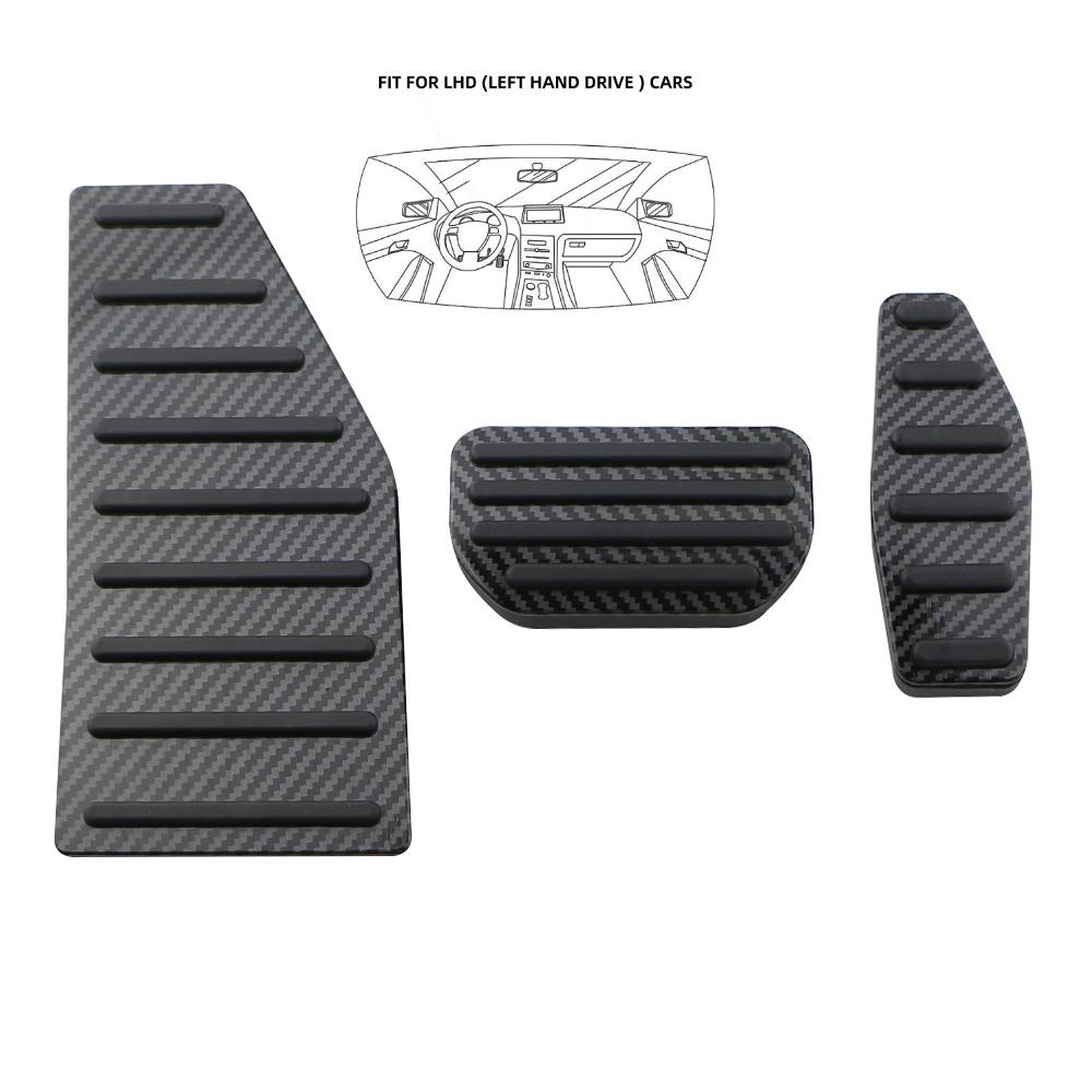 Stainless Steel Car Pedals for Suzuki Jimny JB74 JB64 2019 2020 2021 2022 AT MT LHD Gas Brake Pedal Pad Cover Parts Accessories