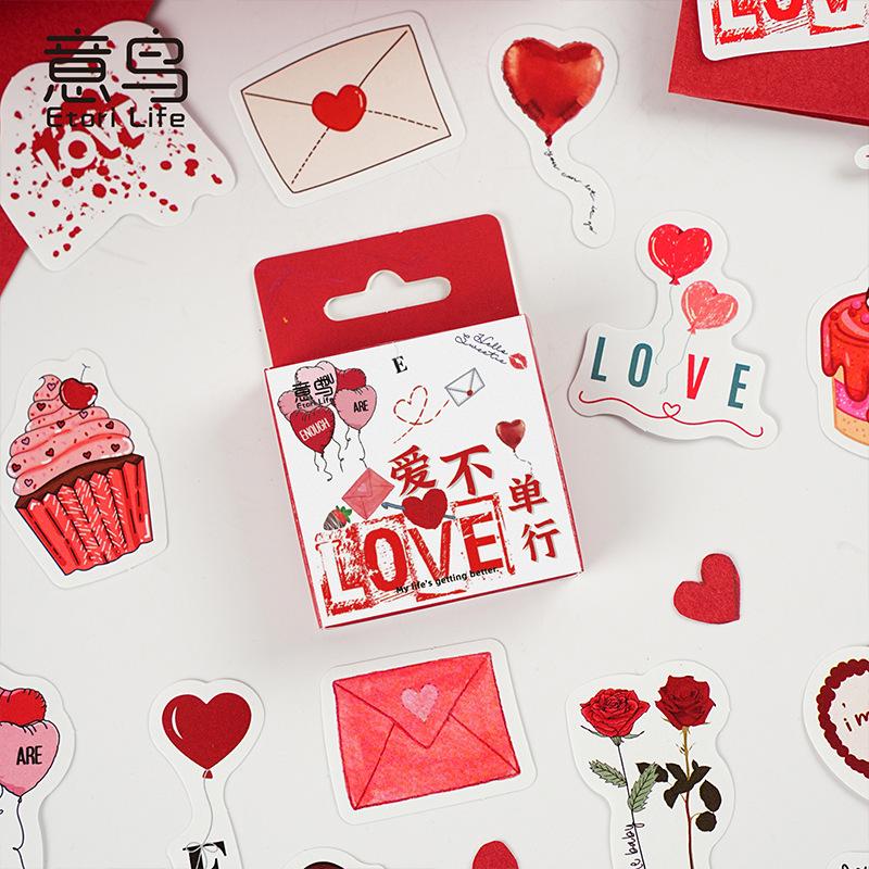 45pcs/pack Cute Stationery Stickers Cat Dog Diary Planner Decorative Mobile Stickers Scrapbooking DIY Craft Stickers