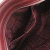 Used AUTHENTIC CARTIER Cabochon Hand Bag Bordeaux Leather