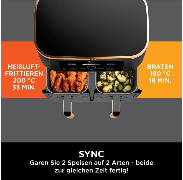 Фритюрница Ninja AF400EUCP Foodi MAX Dual Zone