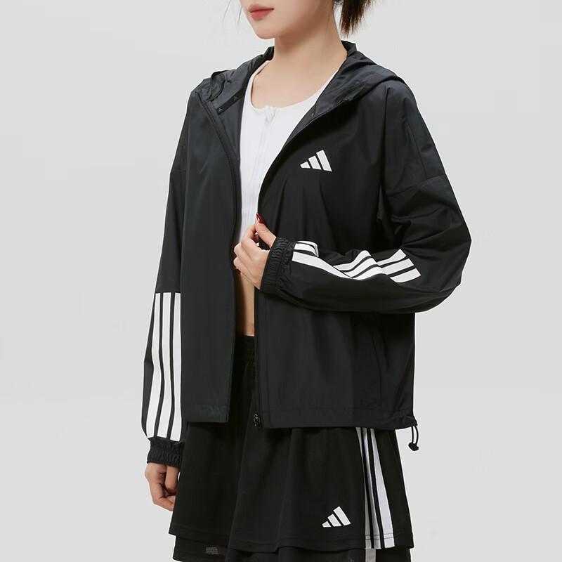 Adidas Women's Woven Hooded Jacket JX1872