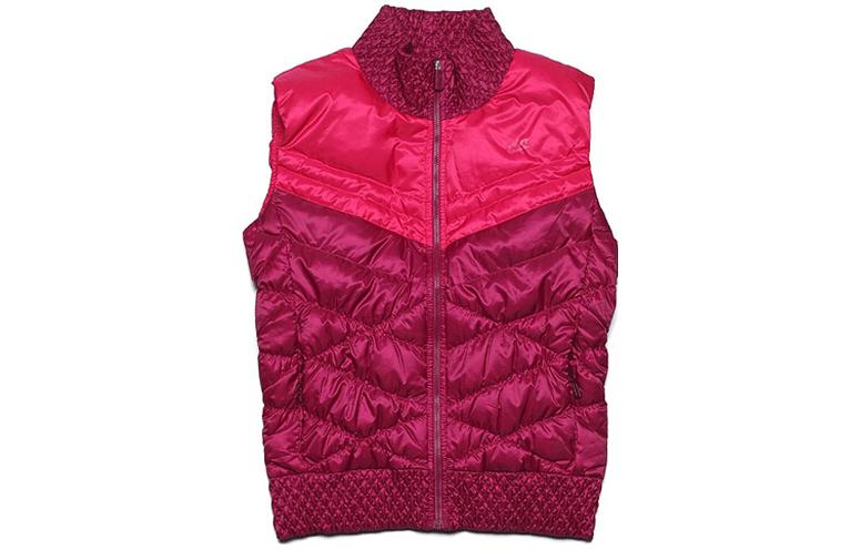 Nike Down Vests Women s Purple Stand Collar Moderate Other 541415-691 L