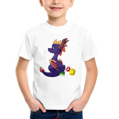 Lovely SP-yro The Dragon Kids T-Shirts Long Sleeve Tees Fashion Tops for Boys//Girls