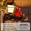 Solar LED Courtyard Lights: Tree Hanging Koala, Owl, and Parrot Garden Ornaments