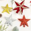 Five-pointed Star Christmas Tree Star Easy Installation Festive Atmosphere Lightweight Star Sparkling Elegance