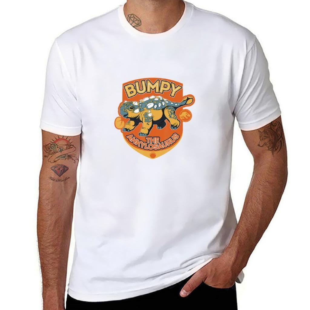 Jurassic World Camp Cretaceous Bumpy The Ankylosaurus Tshirt Sporty Breathable Short Sleeve Tshirt