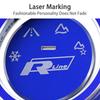 2026 Hot Sticker 2Pcs 3D Aluminum Interior Driving Mode Knob Ring Decorative Stickers For VW Volkswagen Tituan Tharu TAYRON T-RO