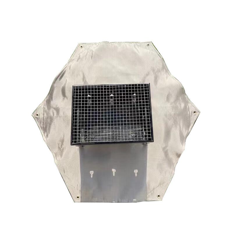 Hexagonal BBQ Fire Pit Mat 1m x 1m