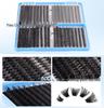 DIY Natural Dense Cluster False Eyelashes, Self-Adhesive 720 Segmented 10150D Curl, Individual Clusters
