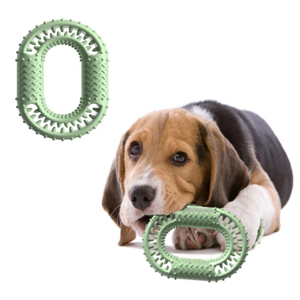 

Wear Resistant Dog Chew Toy Bite-resistance Dog Molar Toy Puppy Grinding Teeth Toy Teeth Cleaning зелёный