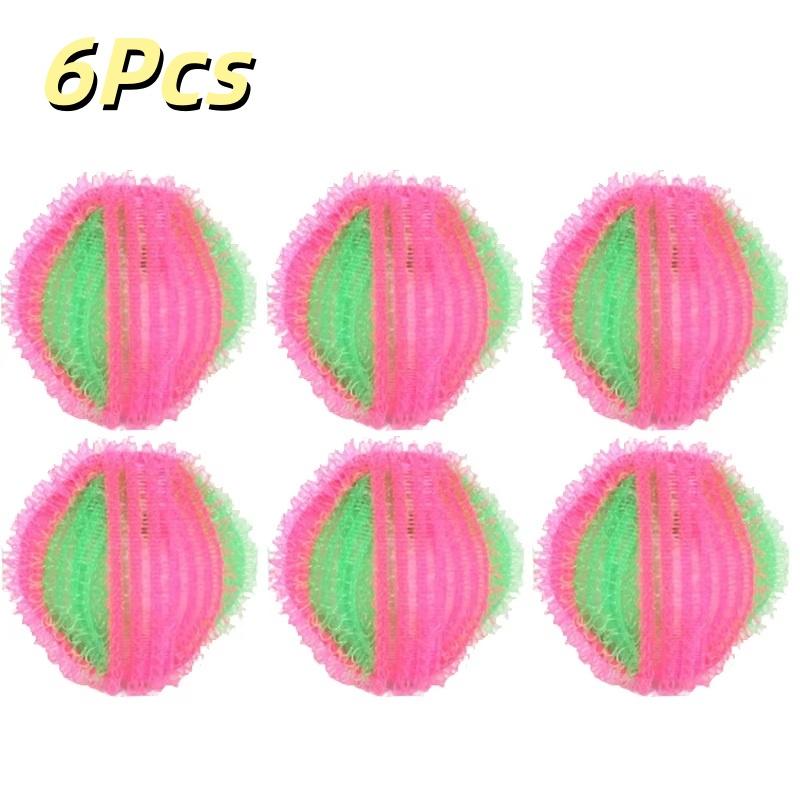 6/12 Pcs Laundry Pet Hair Filter Balls Lint Remover Washing MachineFloating Ball Reusable Nylon Balls Lint Catcher
