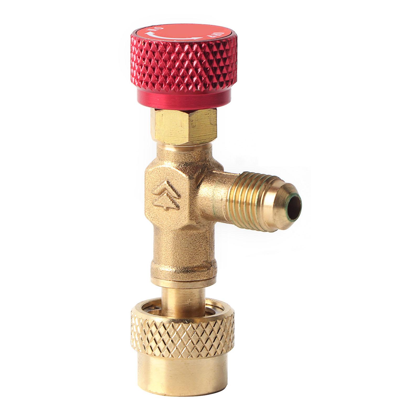 

Air Conditioning Safety Valve 516in to 516in Thread R42410 Refrigerant Charging Valve Liquid